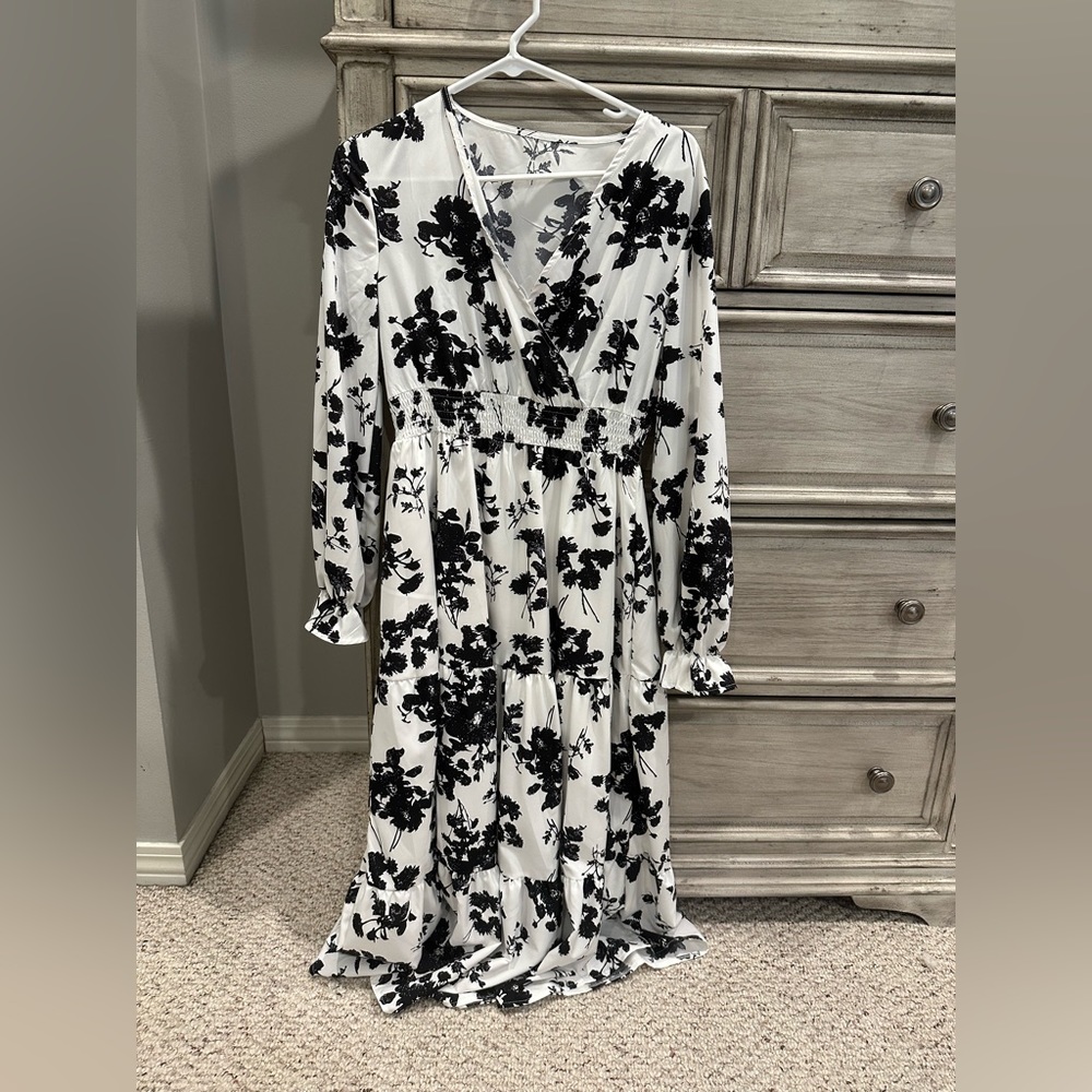 Floral maxi dress